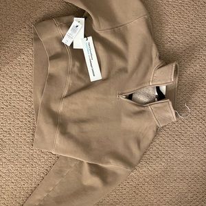 Aritzia TNA cozy perfect 1/4 zip